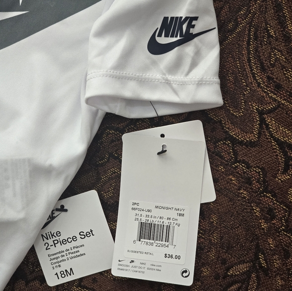 Kids Nike Shirt/ Shorts And Socks Set - Picture 2 of 4